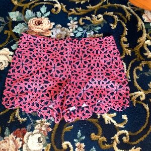 Crown & Ivy scalloped‎ bottom shorts. Worn a few times. In very good shape.